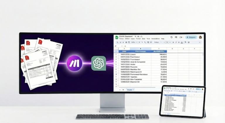 Tutoriel pour automatiser la saisie de vos factures avec Make et l'IA